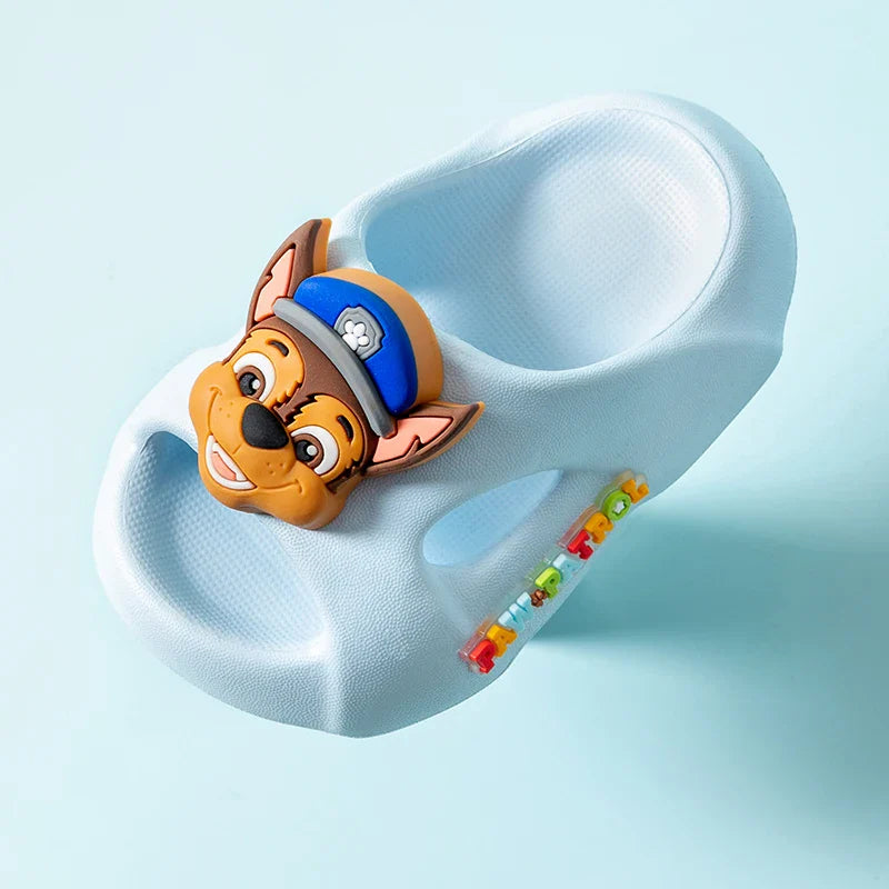 Children's Anime Slides | Boys & Girls Outdoor Non-Slip Soft Soled Sandals & Home Slippers – PAW Patrol