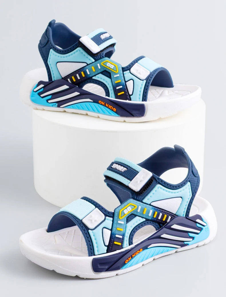 Summer Kids' Sandals Unisex Soft Bottom Casual Beach Shoes for Primary School Students Boys & Girls