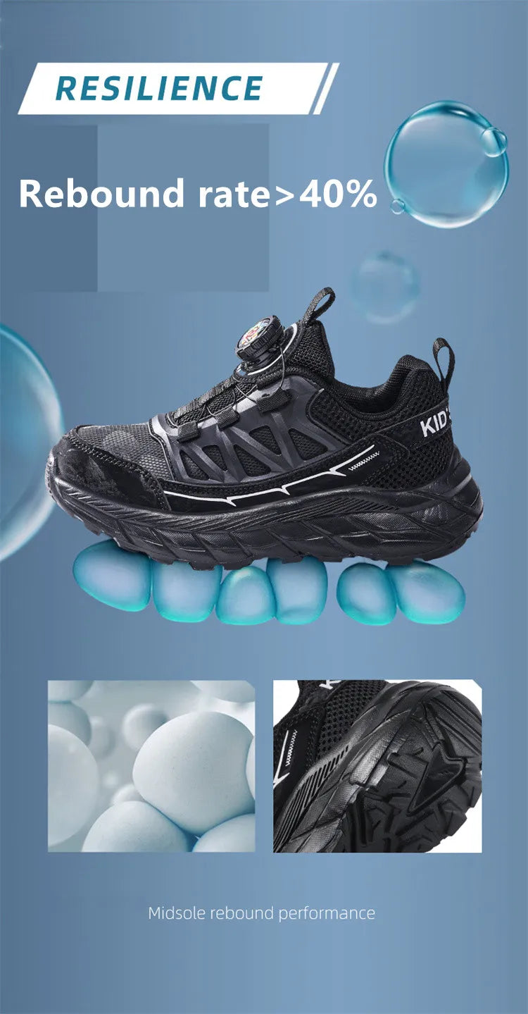 Fashion Knob Sports Shoes For Boys Comfortable Platform Children Casual Shoes Kids Designer Sneakers Breathable Child Sneakers
