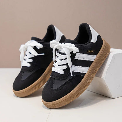Kids Sneakers for Girls Spring Autumn New Boys Sneakers Fashion Patchwork Versatile Children Causal Tennis Shoes Hook Loop