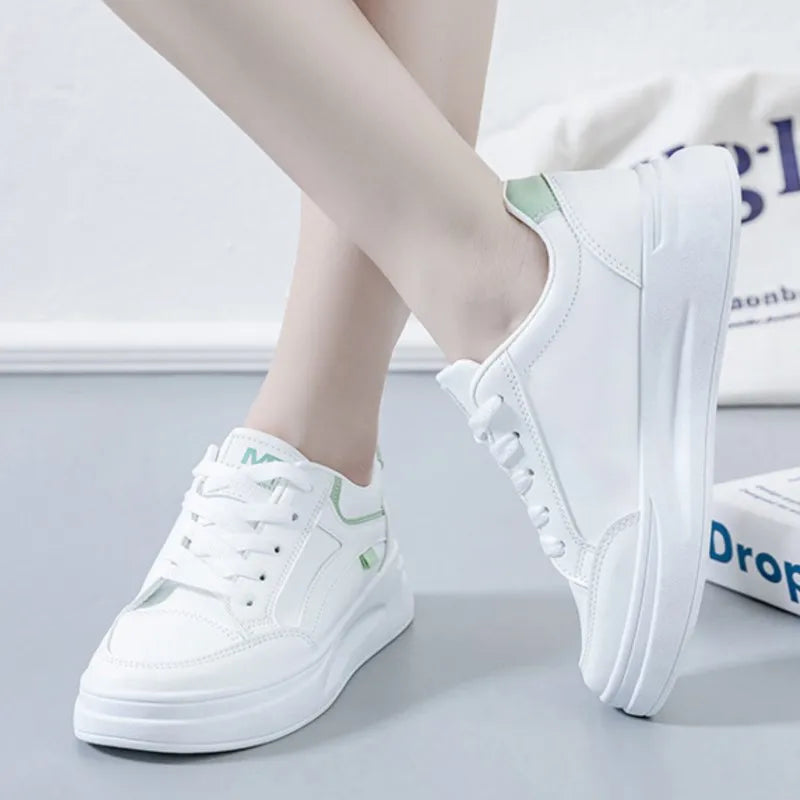 Women's Sneakers Fashion New Trainers Woman Shoes Comfortable Casual Sneaker Woman Lace Up Women Sneakers Tenis Feminino