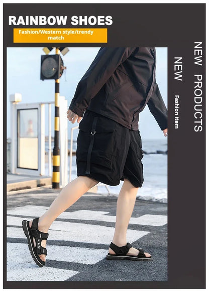 Summer Lightweight Shoes New Outdoor Comfortable Casual Sandals Men Sandals Fashion Leisure Beach Holiday Sandals for Mens