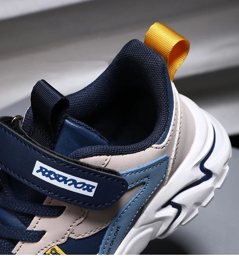 Fashion Children Sneakers Boys Shoes Leather Pu Kids Shoes School Casual Sports Tennis Sneakers for Girls