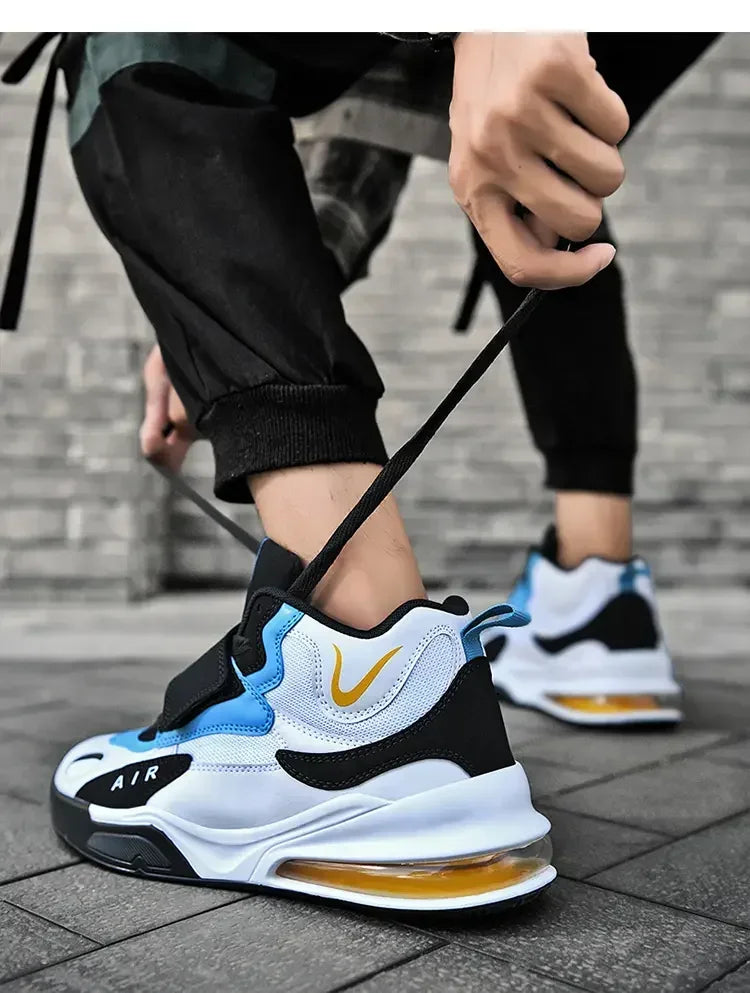 Basketball Shoes for Men Air Cushion Jogging Sport Shoe Breathable Women Basket Sneakers Comfortable Outdoor Training Shoes