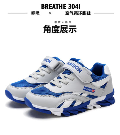 Boys' Fashion Trend Low Top Thick Sole Casual Sports Shoes 2025 Autumn New Style Childrens' Comfortable Platform Chunky sneakers