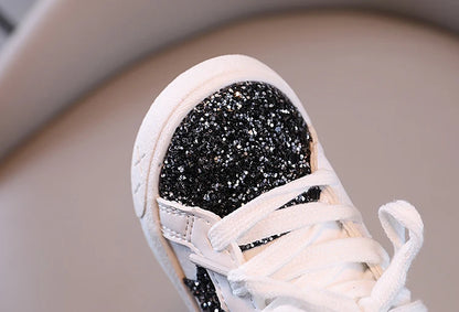 Girls' Shoes 2025 Spring New  Casual Versatile Little Girls  Star sneakers Spring and Autumn Children's Sports Shoes