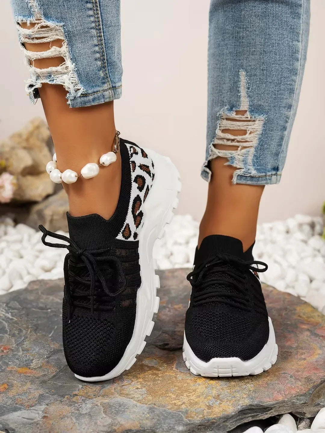 Casual Shoes for Woman Lightweight and Breathable Women's Casual Sneakers Women Chunky Sneakers Tenis Feminino Basket Femme