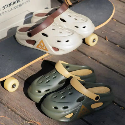 2026 New Sandals Men Beach Slippers Thick Sole Anti-Slip Sandals Water Shoes for Women Classic Mules Sneakers Sandal Outdoor