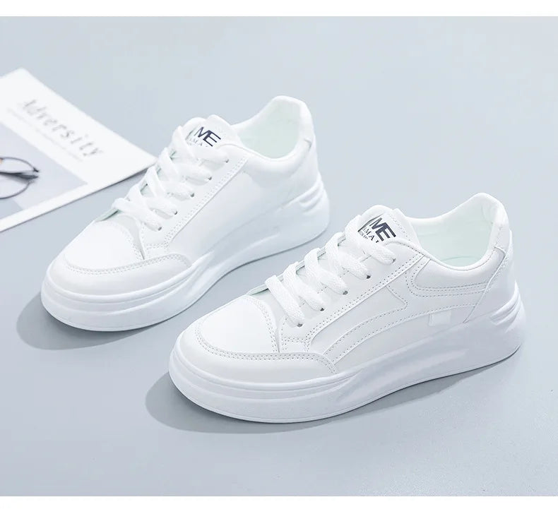 Women's Sneakers Fashion New Trainers Woman Shoes Comfortable Casual Sneaker Woman Lace Up Women Sneakers Tenis Feminino