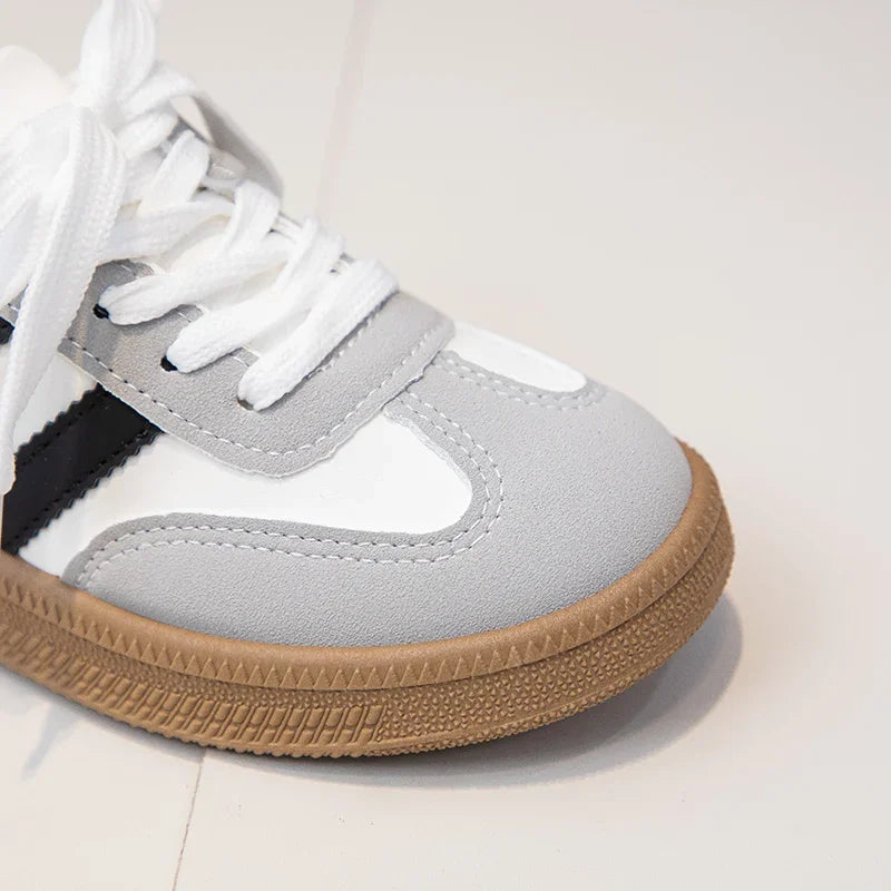 Kids Sneakers for Girls Spring Autumn New Boys Sneakers Fashion Patchwork Versatile Children Causal Tennis Shoes Hook Loop