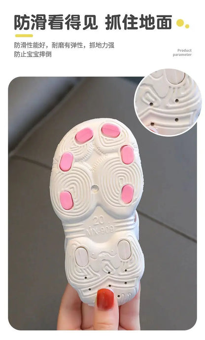 Sandalias Shoes for Girl Children Sandals Garden Shoes New Summer Cartoon Boy Beach Shoe Soft Soled Girls Walking Shoe Baby Shoe