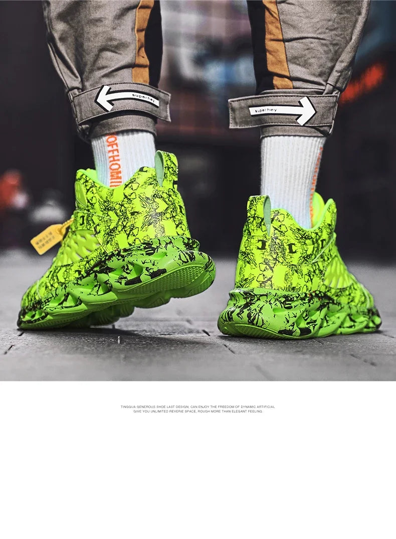 New Basketball Shoes Men Anti Slip Basketball Sneakers Training Walking Shoes Men Light Weight Sport Sneakers Plus size 46