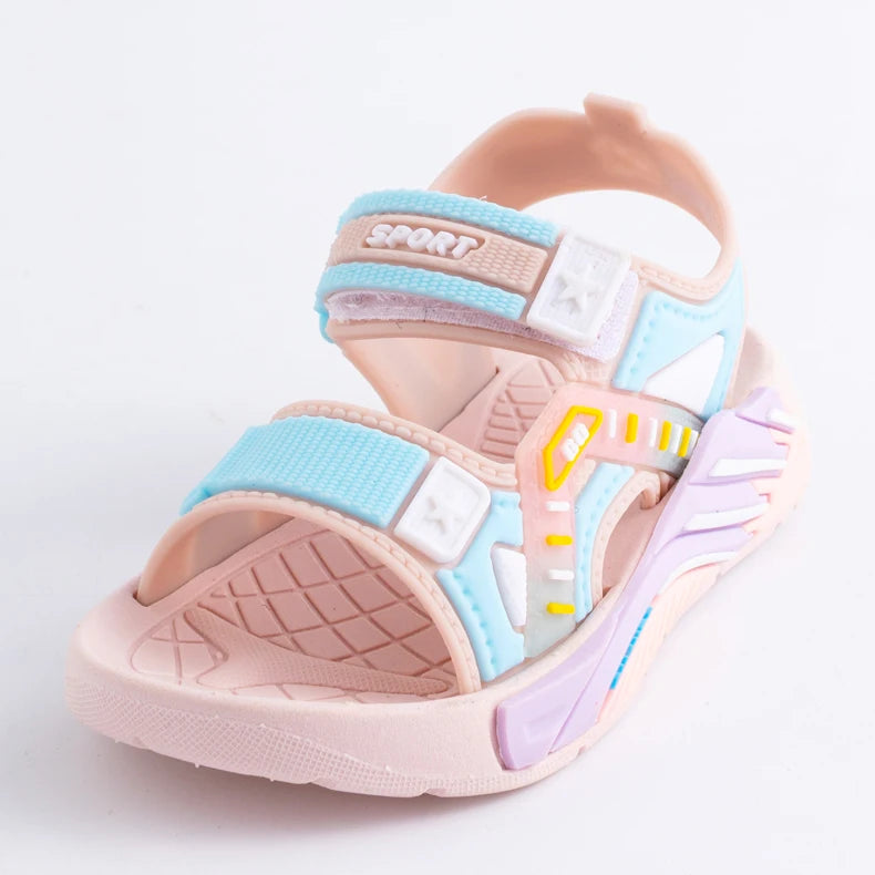 Summer Kids' Sandals Unisex Soft Bottom Casual Beach Shoes for Primary School Students Boys & Girls