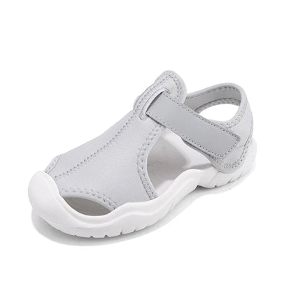 Baby Sports Sandals Brand Fashion Kids Shoes Girls Boys Breathable Anti-slip Beach Toddler Sandal Soft Sole Children Shoes