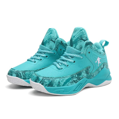 New Boys Brand Basketball Shoes for Kids Sneakers Thick Sole Non-slip Children Sports Shoes Child Boy Basket Trainer Shoes