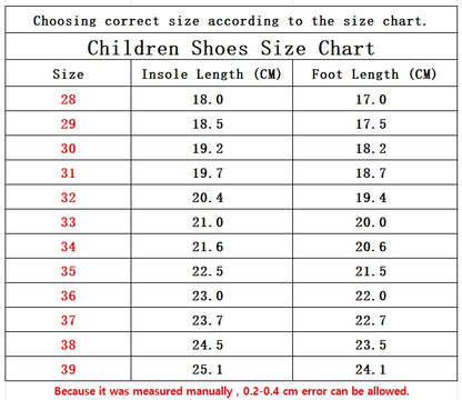 Brand Children's High-quality Casual Sports Shoes Girls Non-slip Running Shoes Comfortable School Kids Breathable Sneakers