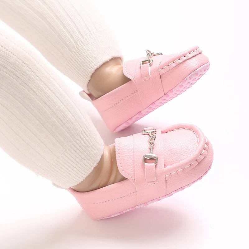 Casual Slip On Low Top Loafer Shoes For Baby Boys, Lightweight Comfortable Non Slip Flat Shoes For Indoor Outdoor Walking