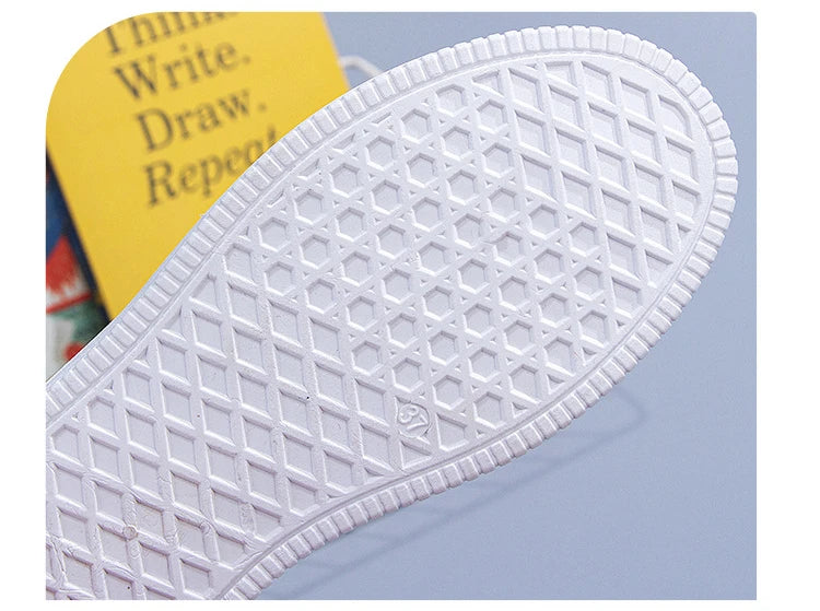 Women Sneakers PU Leather Women's Shoes White Platform Casual Sneaker Spring Summer Female Board Shoes Flats Ladies Trainers