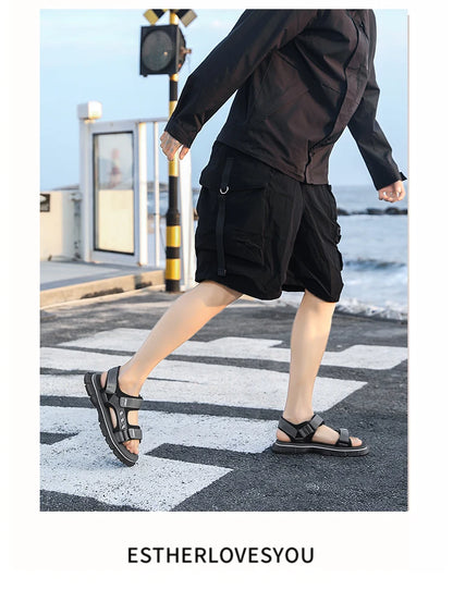 Summer Lightweight Shoes New Outdoor Comfortable Casual Sandals Men Sandals Fashion Leisure Beach Holiday Sandals for Mens