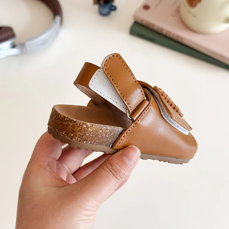 2025 Summer New Children Sandals for Boys Fashion Korean Style Soft Bottom Anti-slippery Versatile Open-toe Casual Beach Shoes