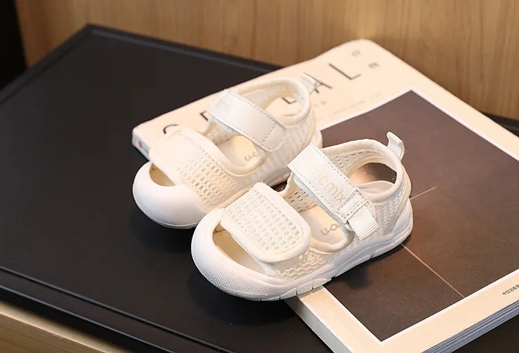 Baby Sandals Summer Infant Toddler Walking Shoe Mesh Breathable Kids Beach Shoes for Boys Girls Non-slip Causal Children Sandals
