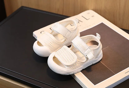 Baby Sandals Summer Infant Toddler Walking Shoe Mesh Breathable Kids Beach Shoes for Boys Girls Non-slip Causal Children Sandals