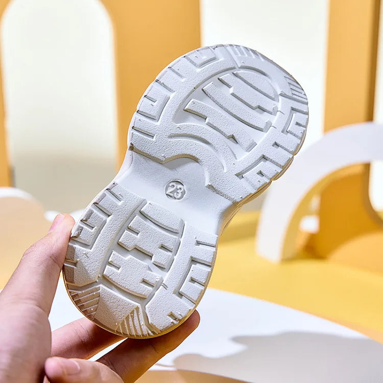 Autumn New Children Shoes Mesh Breathable Kids Sneakers Outdoor Sport Shoes Comfortable Soft Sole Fashion Girls Boys Shoes