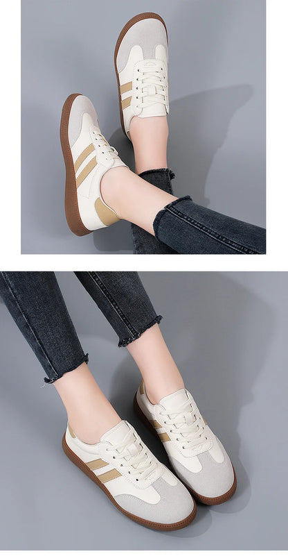 Woman Sneakers Fashion Spring Trend Casual Flats Female Comfort White Women's Moccasins Platform Shoes for Women Loafers