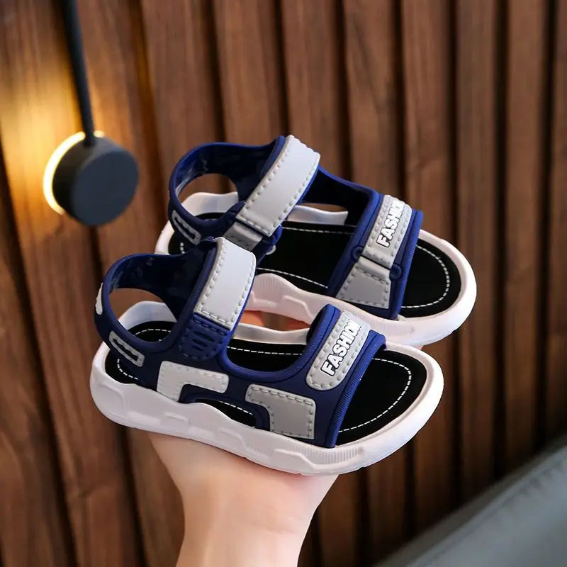 Fashion Kids Sandals Baby Shoes Boy Soft Sole Non-slip Boys Girls Sandals Toddler Children's Shoes Summer Beach