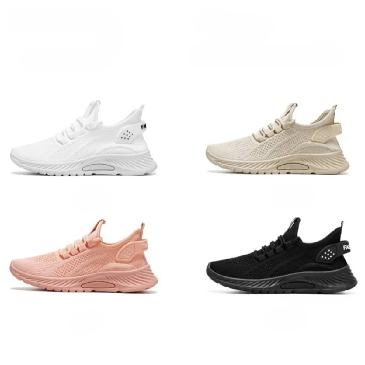 Women's Casual Sneakers - Breathable Mesh Lightweight Shoes Non-Slip Comfortable Affordable Free Shipping Daily Walking Footwear