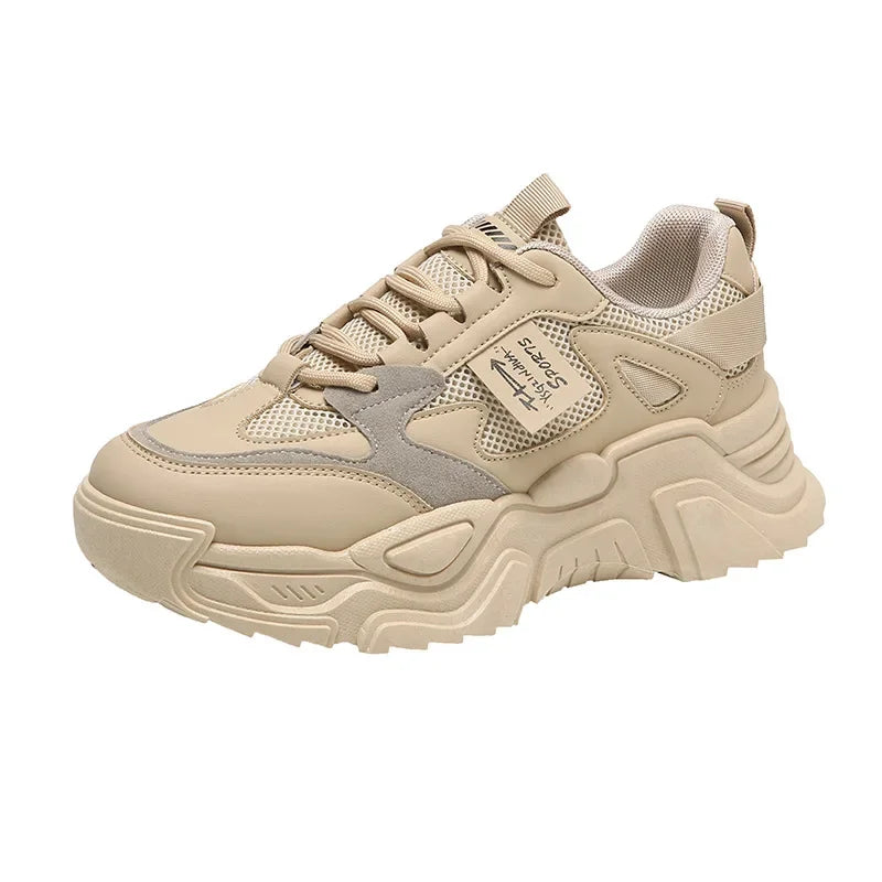 Womens Shoes  Fashion Trend Breathable Mesh Sneakers Women Comfortable Soft Bottom Casual Platform Shoes Zapatos Mujer