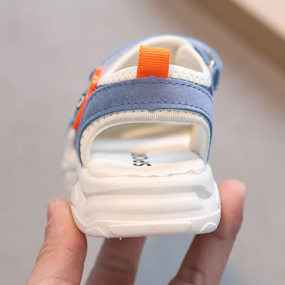 Girls Kids Sandals Soft Comfortable Closed Toe Protective Sandals,Cartoon Colorful Cute Shoes Kids Summer Boys Girls