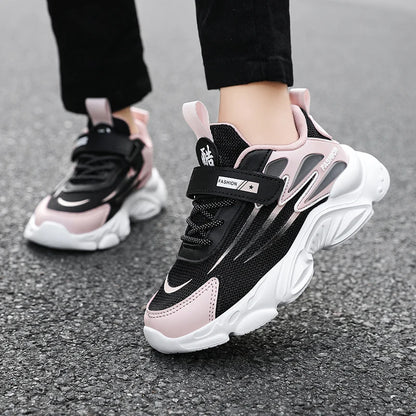 Children's Sports Shoes Summer Classic Outdoor Mesh Breathable Anti Slip Lightweight Running Shoes for Boys and Girls