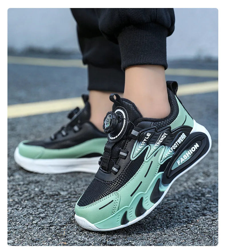 Luxury Boys Sneakers Spring 2026 Autumn Children Shoes Fashion Breathable Non-slip Kids Casual School Tennis Boy Sports Shoes
