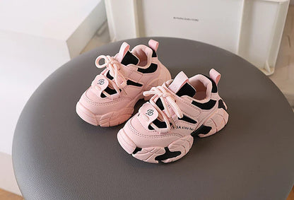New Boy Fashion Sneaker Spring Mesh Breathable Platform Running Shoes Tennis Shoe High Quality Non Slip Sport Shoes Girls I01125