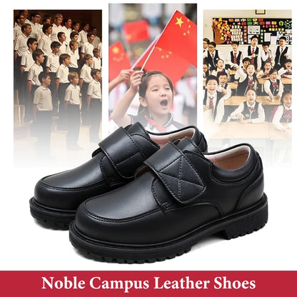 Student Shoes Season Shoes for Boys Black Shoe Children Boy 2025 Spring and Autumn The New British Style Performance Formal Wear