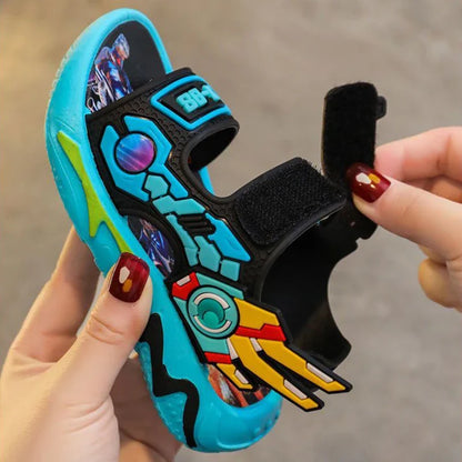 Soft Sole Anti Slip Cartoon Design Beach Outdoor Sandals
