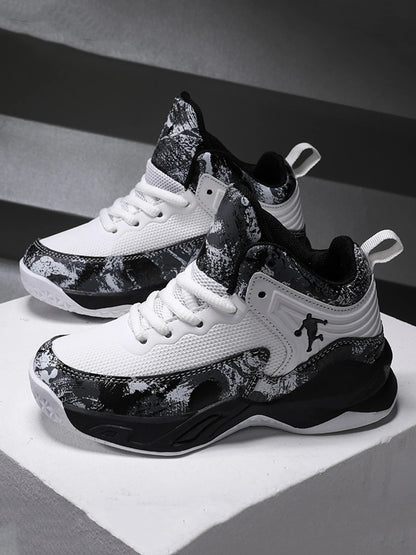New Boys Brand Basketball Shoes for Kids Sneakers Thick Sole Non-slip Children Sports Shoes Child Boy Basket Trainer Shoes