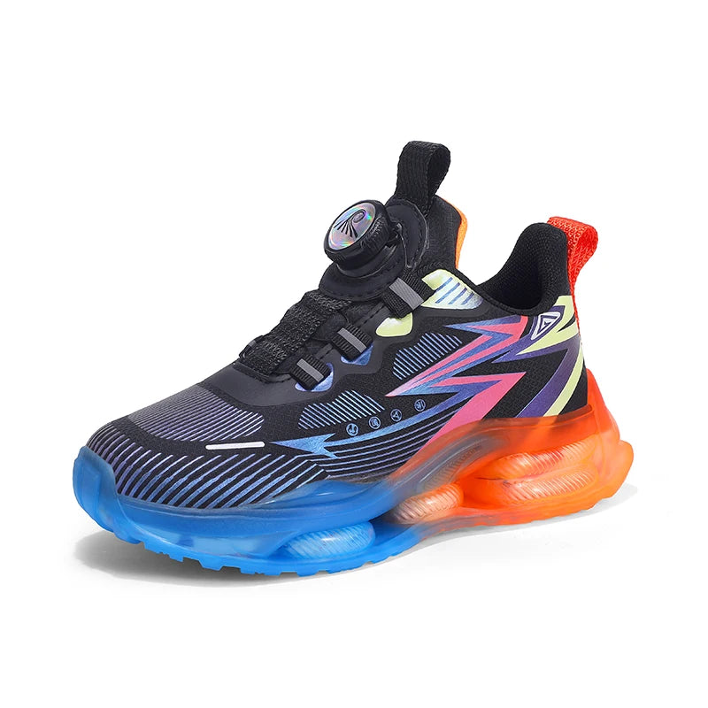Autumn Origin Boys Sneakers 4-10 Years Anti-slip School Sports Shoes Fashion Trainer Kid's Footwear for Boys
