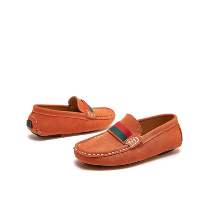 Hot Children Leather Shoes Boys Girls Kids Loafers Slip-on School Flats Casual Sneakers Performance Formal Occasions Party Shoe