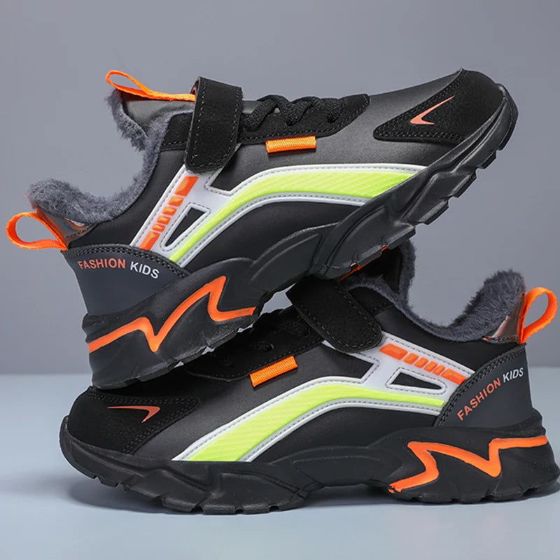 Fashion Non-Slip Casual Flat Running Shoes Breathable Lightweight Outdoor Tennis Shoes for Kids