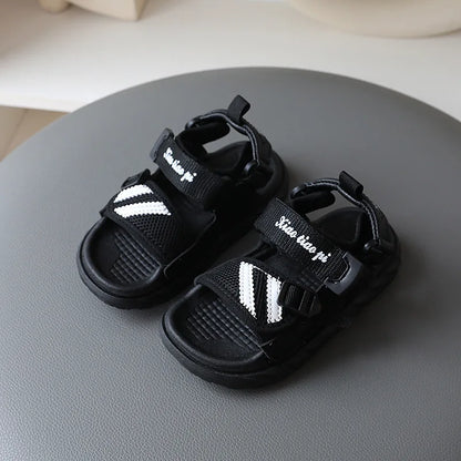 Girls Beach Sandals Summer Baby Sport Sandals Boys Net Cloth Kids Sneakers  Comfortable Canvas Water Shoes Kids