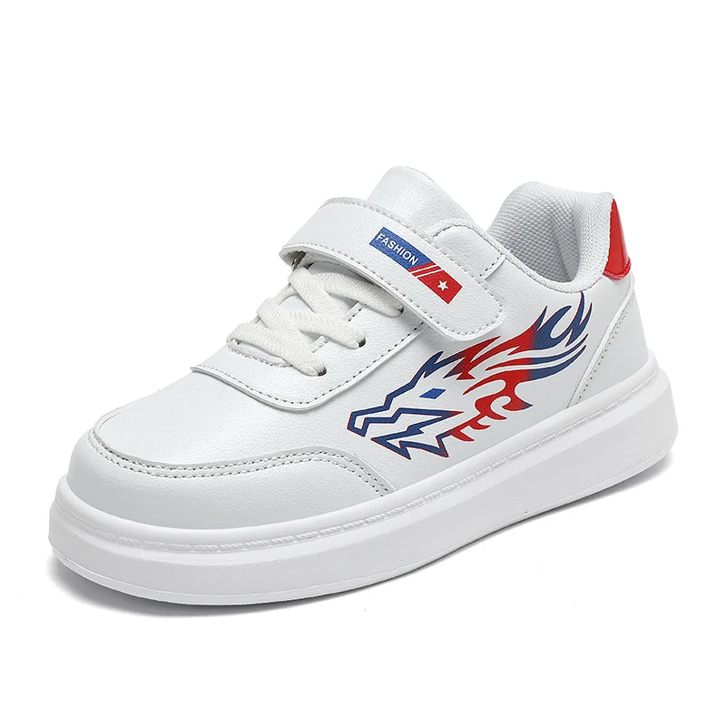 Children's Sports Shoes Boys Casual Running Sneakers Breathable Non-Slip Flat Walking Shoes Fashion Kids Athletic Footwear