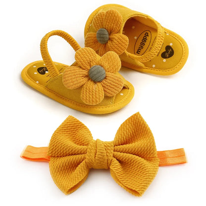 Baby Girls Sandals Summer Shoes Outdoor First Walker Toddler Girls Shoes for Summer
