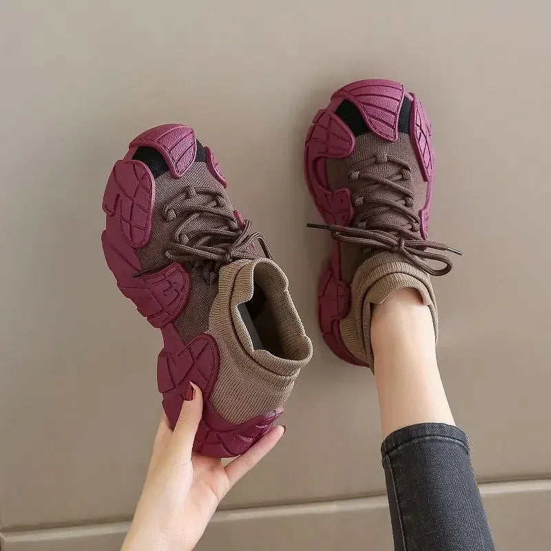 Women's Athletic Shoes Sneakers Ladies Footwear Sports Lace Up Comfortable 39 Vulcanized Shoe On Sale A Original Casual Stylish