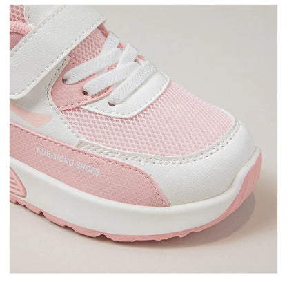 Children's Platform Sneakers Spring Autumn New Girls' Mesh Breathable Flats Lightweight Comfortable Non Slip Boys' Running Shoes