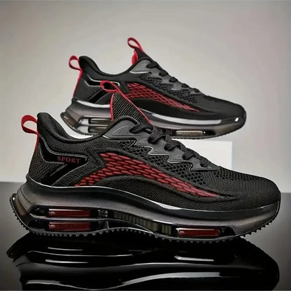 High Quality Sneakers Male Trend Red Platform Basketball Shoes Men Casual White Sport Walking Sneakers Men's Trainer