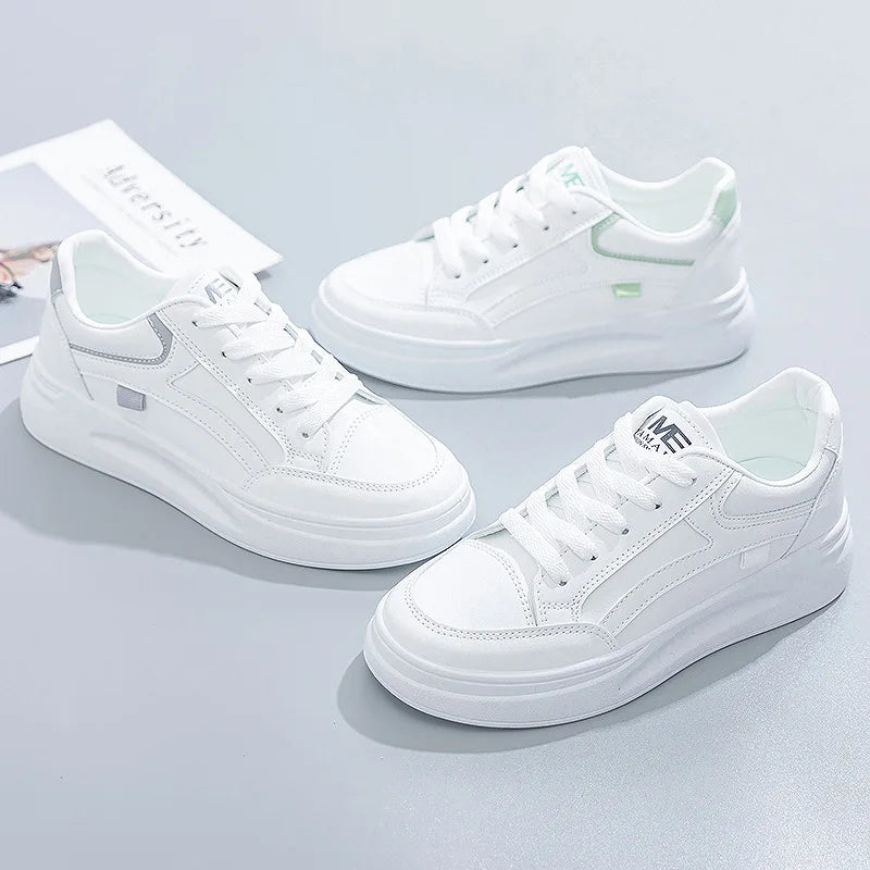 Women's Sneakers Fashion New Trainers Woman Shoes Comfortable Casual Sneaker Woman Lace Up Women Sneakers Tenis Feminino
