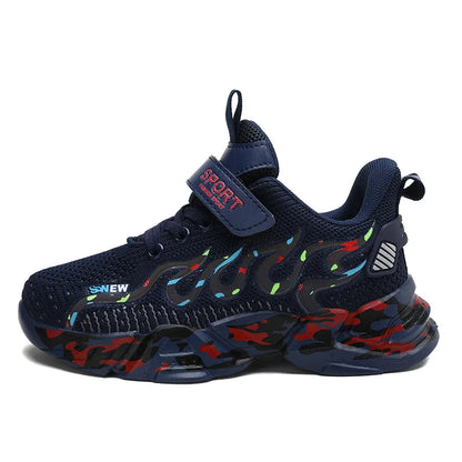 Boys Running Shoes Children Sneakers Mesh Kids Casual Sneakers for Boys