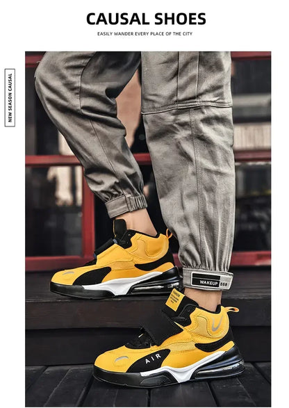 Basketball Shoes for Men Air Cushion Jogging Sport Shoe Breathable Women Basket Sneakers Comfortable Outdoor Training Shoes